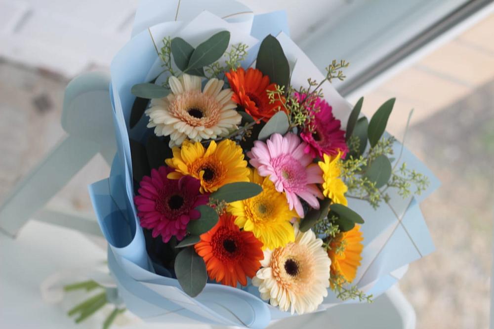 Букет цветов из: Герберы в Панковке