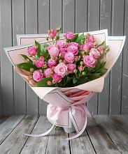 Букет Розовый кустик #REPLACE_PRED# Панковке