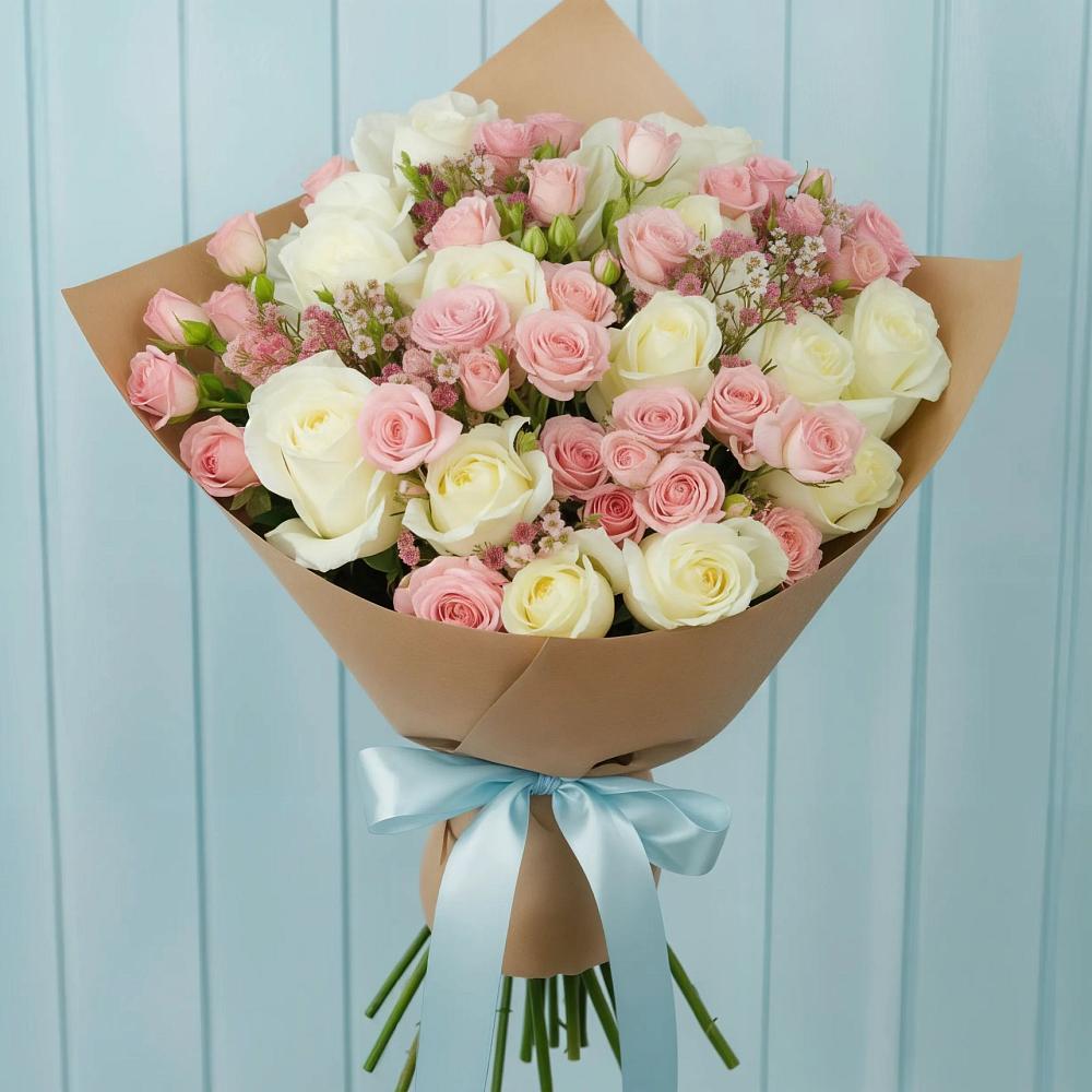 Букет цветов из: Розы в Панковке