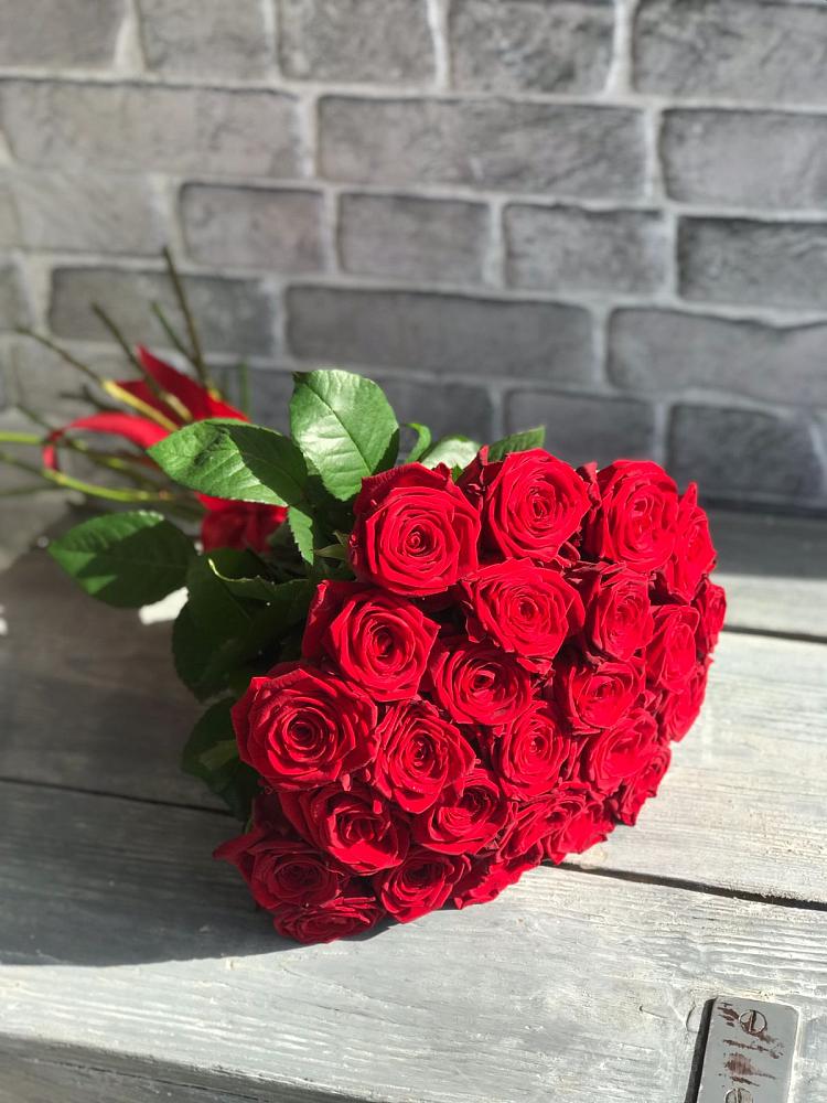 Букет Красные розы Фридом в Панковке