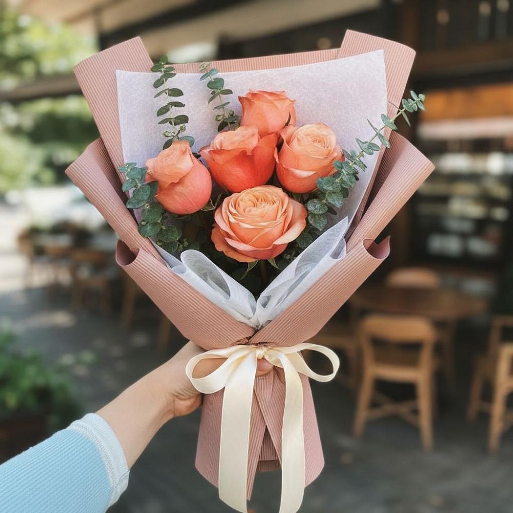 Букет цветов из: Розы в Панковке