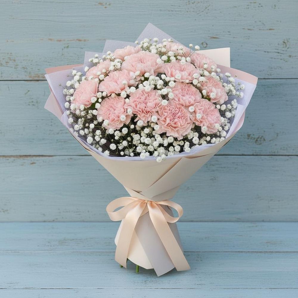 Букет цветов из: Гвоздики в Панковке