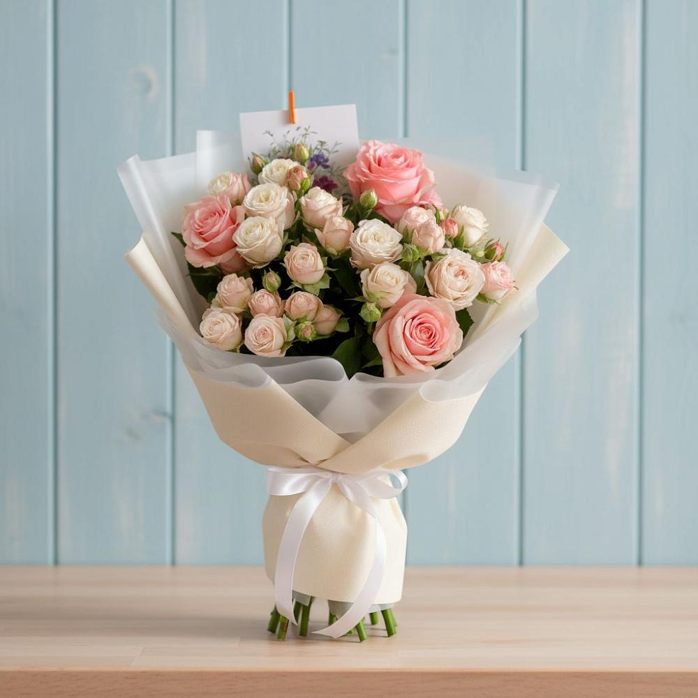 Букет цветов из: Розы в Панковке