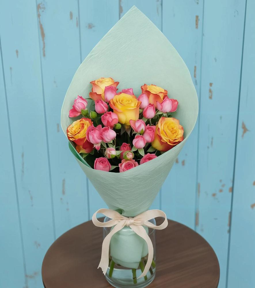 Букет цветов из: Розы в Панковке