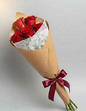 Букет цветов из:  Розы #REPLACE_PRED# Панковке