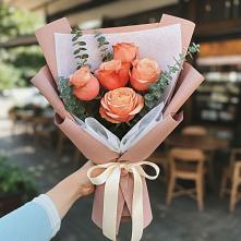 Букет цветов из:  Розы #REPLACE_PRED# Панковке