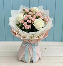 Букет цветов из:  Розы в Панковке