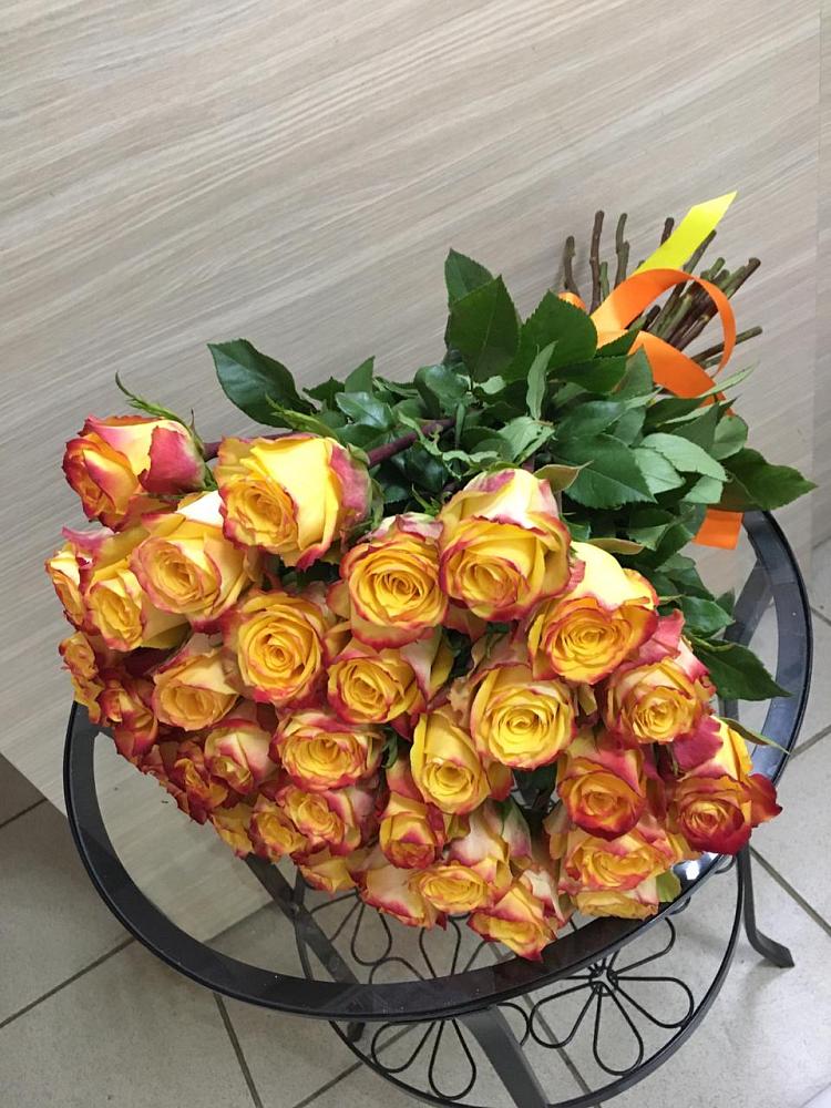 Букет Желтые розы в Панковке