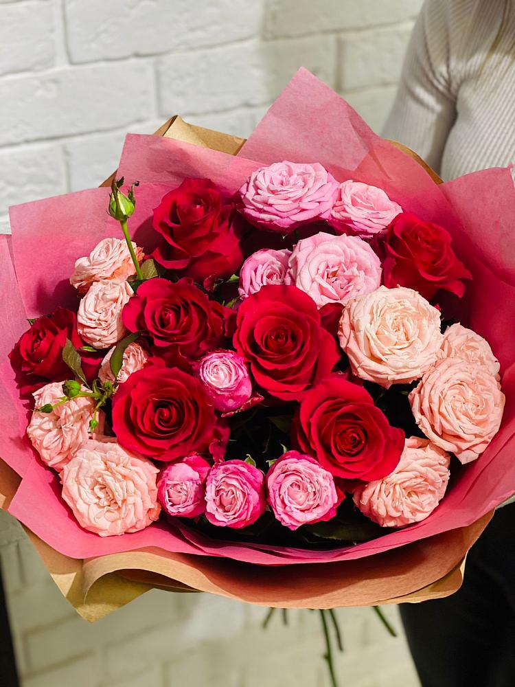 Букет цветов из: Розы в Панковке