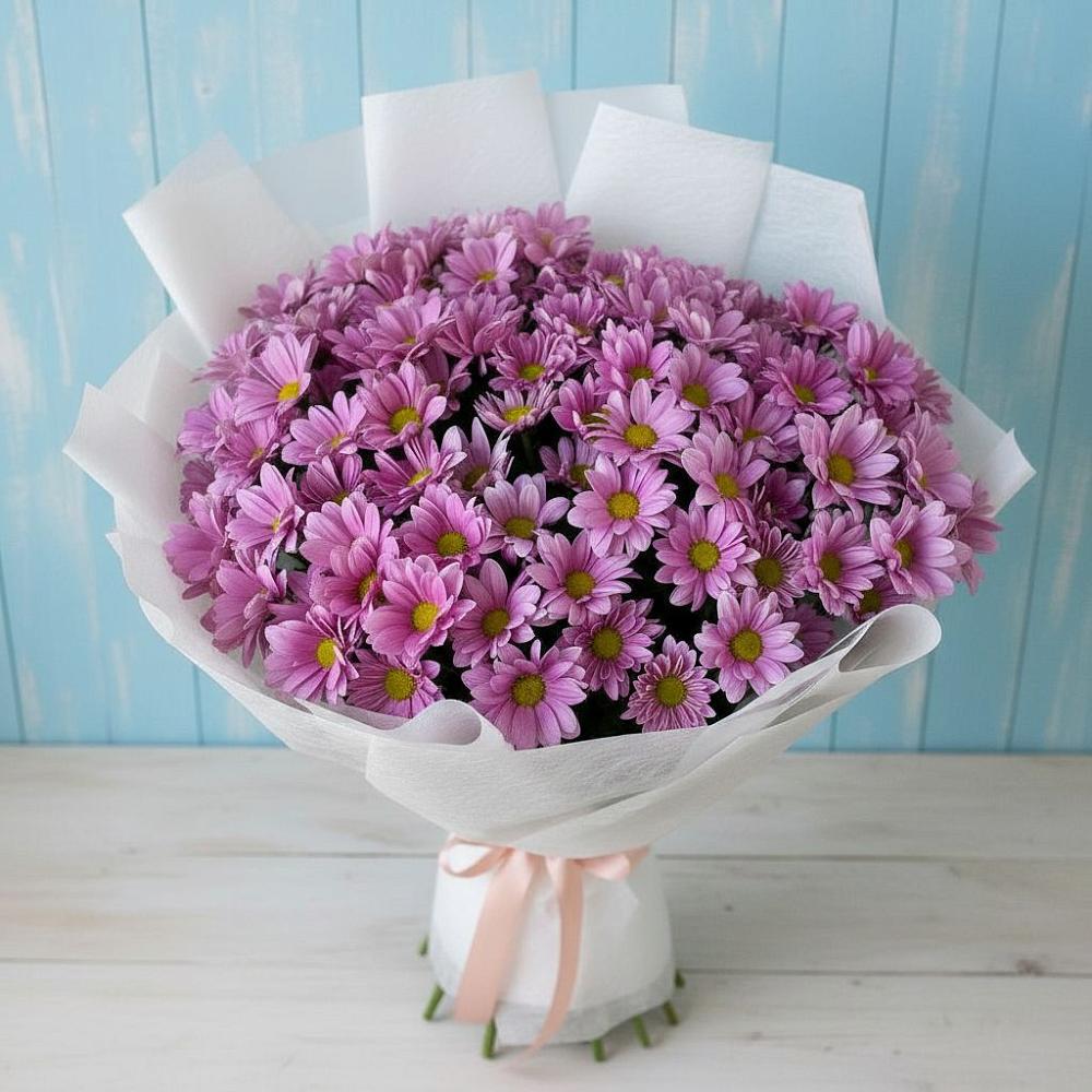 Букет цветов из: Хризантемы в Панковке