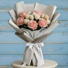 Букет цветов из:  Розы в Панковке