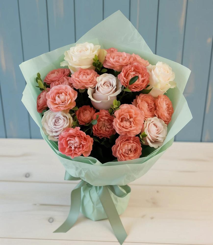 Букет цветов из: Розы в Панковке
