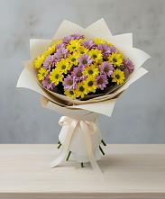 Букет цветов из:  Хризантемы в Панковке