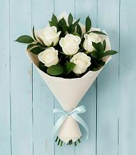 Букет цветов из:  Розы #REPLACE_PRED# Панковке