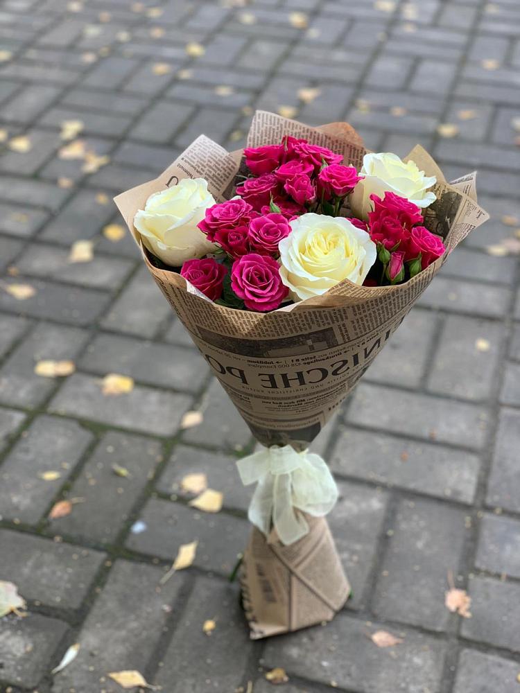 Букет цветов из: Розы в Панковке