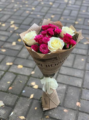 Букет цветов из: Розы в Панковке