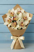 Букет цветов из:  Орхидеи и Розы #REPLACE_PRED# Панковке