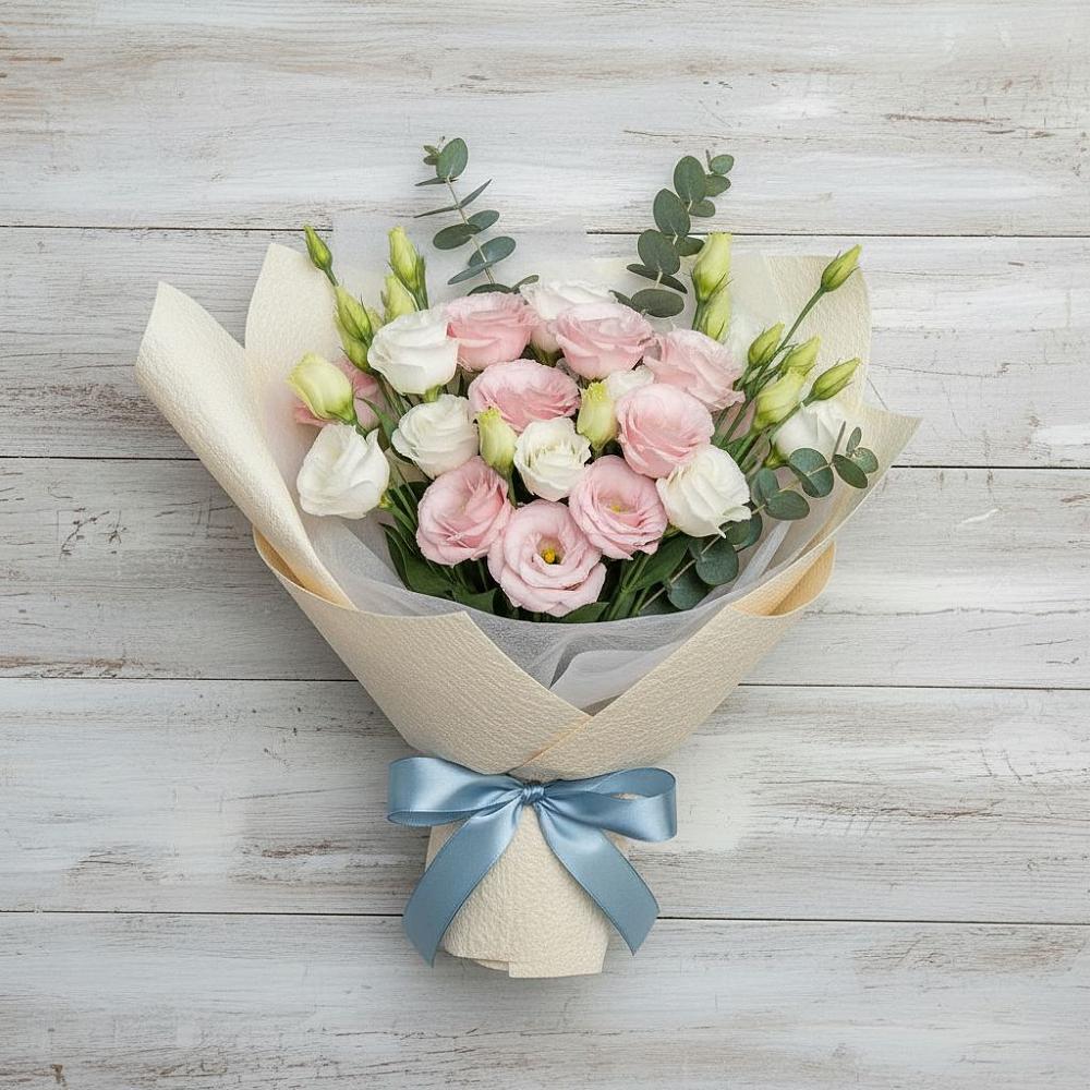 Букет цветов из: Лизиантусы в Панковке