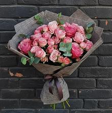 Букет цветов из:  Розы #REPLACE_PRED# Панковке