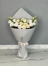 Букет цветов из:  Розы и Лизиантусы в Панковке